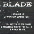 画像2: BLADE / ROUGH IT UP + 2曲 (全3曲) [◎中古レア盤◎お宝！少量生産ジャケ付！UKミドル最高峰！音質抜群の正規！] (2)