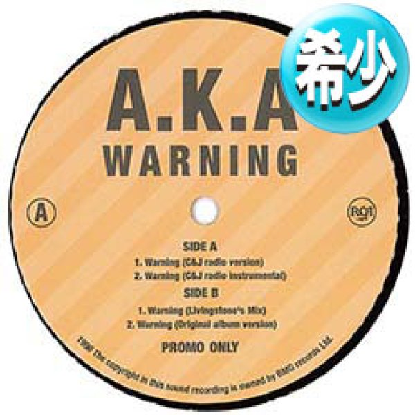 画像1: A.K.A. / WARNING (非売品MIX/4VER) [■廃盤■お宝！美品！少量生産！日本企画のみ！マル秘内容！] (1)