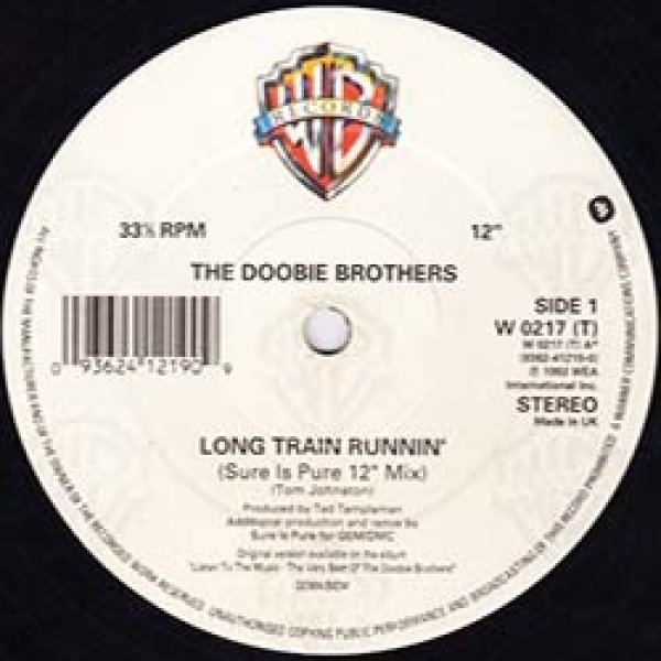 画像2: DOOBIE BROTHERS / LONG TRAIN RUNNIN (英原盤/93年MIX) [◎中古レア盤◎お宝！ジャケ付原盤！英国版のみ別内容！93年MIX！] (2)