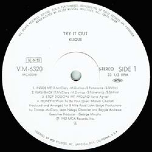 画像3: KLIQUE / ハニー (LP原盤/全8曲) [◎中古レア盤◎激レア！白ラベル！海外高値の日本版帯付！隠れ80'sダンクラ！] (3)