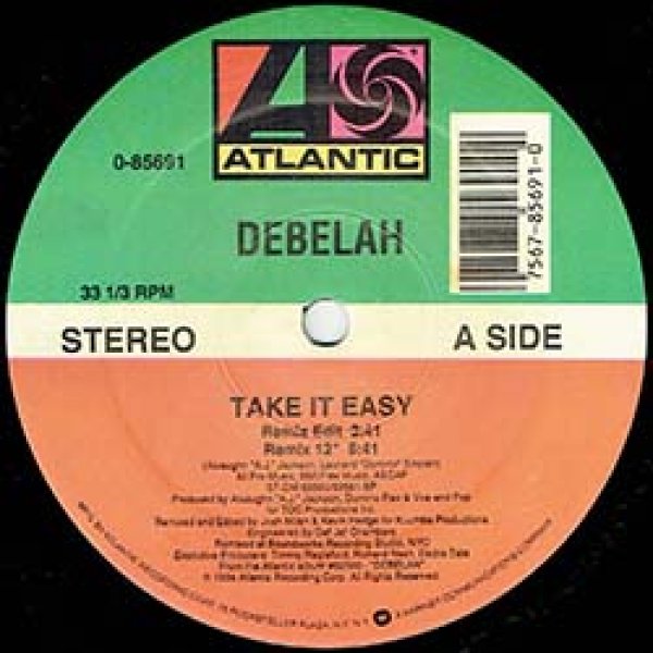 画像2: DEBELAH / TAKE IT EASY (米原盤/REMIX) [◎中古レア盤◎お宝！本物のUS原盤！哀愁R&B傑作！] (2)