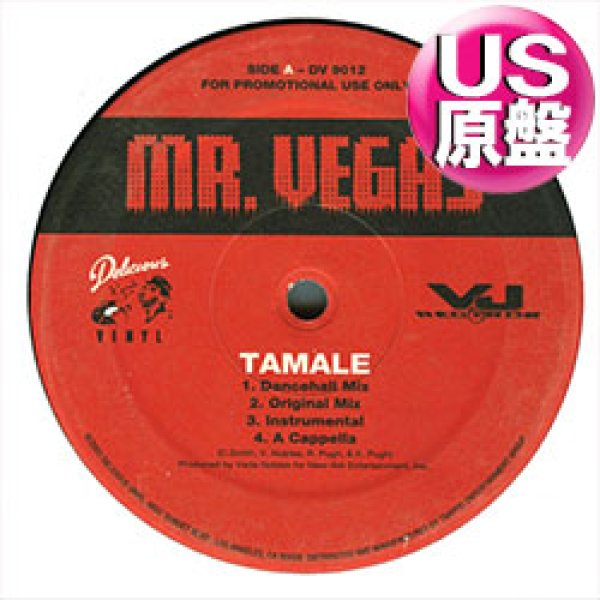 画像1: MR.VEGAS / TAMALE (USプロモ/全3曲) [◎中古レア盤◎お宝！本物のUS原盤！2000年以降の人気レコード！] (1)