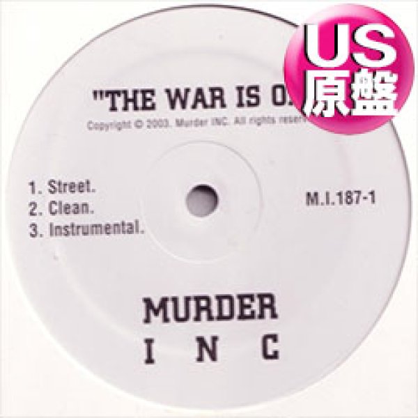 画像1: JA RULE / THE WAR IS ON & GUESS WHO SHOT YA? (米原盤/3VER) [◎中古レア盤◎お宝！本物のUS原盤！2000年以降の人気レコード！] (1)