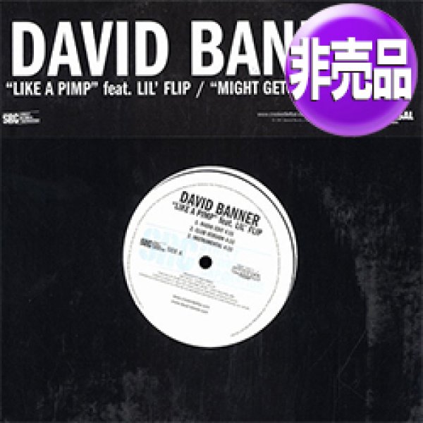 画像1: DAVID BANNER feat LIL'FLIP / LIKE A PIMP (USプロモ/全2曲) [◎中古レア盤◎お宝！本物のUS原盤！2000年以降の人気レコード！] (1)
