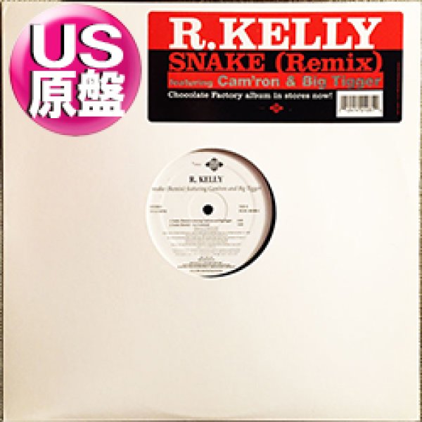 画像1: R.KELLY feat CAM'RON / SNAKE (米原盤/REMIX) [◎中古レア盤◎お宝！本物のUS原盤！2000年以降の人気レコード！] (1)