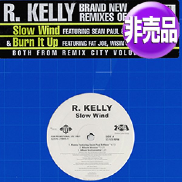 画像1: R.KELLY feat AKON, SEAN PAUL / SLOW WIND & BURN IT UP (USプロモ/REMIX) [◎中古レア盤◎お宝！本物のUS原盤！2000年以降の人気レコード！] (1)