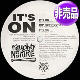 ナスティーストリートレコード】NAUGHTY BY NATURE / IT'S ON +