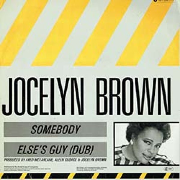 画像2: JOCELYN BROWN / SOMEBODY ELSE'S GUY (独原盤/12"MIX) [◎中古レア盤◎激レア！ドイツ版ジャケ！インスト入り！] (2)