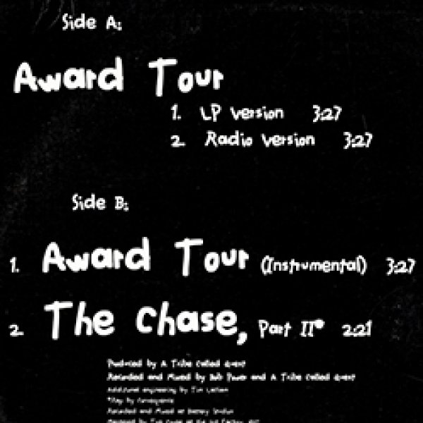 画像2: A TRIBE CALLED QUEST / AWARD TOUR (原盤/全2曲) [◎中古レア盤◎お宝！ジャケ付！90's初期名盤！] (2)