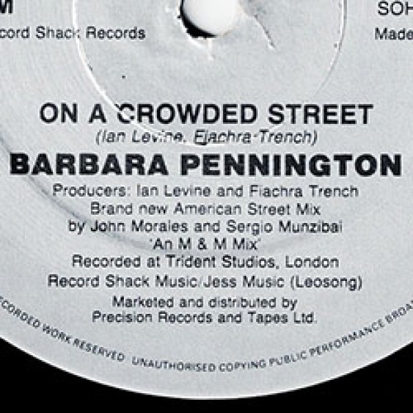 画像2: BARBARA PENNINGTON / ON A CROWDED STREET (英原盤/別MIX) [◎中古レア盤◎激レア！別内容版！コーラスMIX！] (2)
