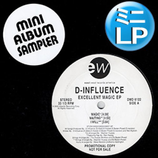 画像1: D'INFLUENCE / ベスト集 (ミニLP/全6曲) [■廃盤■お宝！少量生産！日本企画のみ！厳選の6曲！お洒落R&B！] (1)