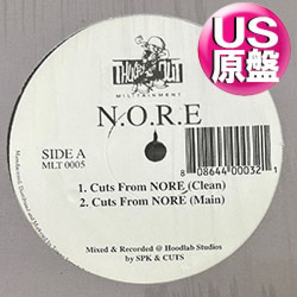 画像1: N.O.R.E. / CUTS FROM N.O.R.E. (米原盤/全2曲) [◎中古レア盤◎お宝！本物のUS原盤！2000年以降の人気レコード！] (1)