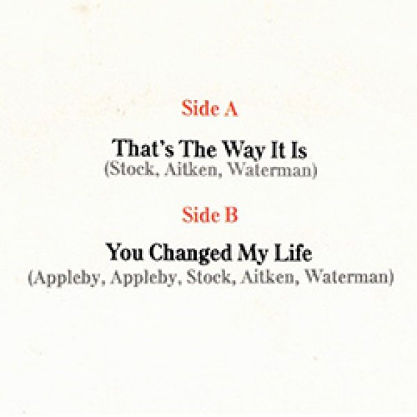 画像2: MEL & KIM / THAT'S THE WAY IT IS (7インチ) [◎中古レア盤◎お宝！フランス版ジャケ7"！マハラジャ！] (2)