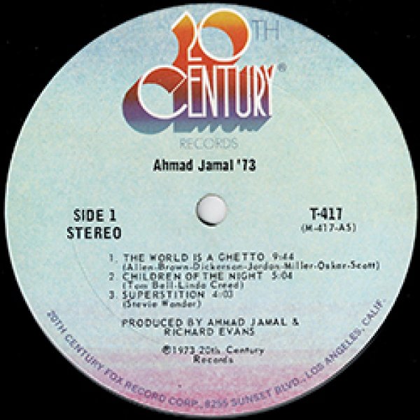 画像3: AHMAD JAMAL / AHMAD JAMAL '73 (LP原盤/全7曲) [◎中古レア盤◎激レア！滅多に無し！本物のUS原盤！JAZZ FUNK名盤！] (3)