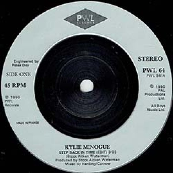 画像2: KYLIE MINOGUE / STEP BACK IN TIME (7インチMIX) [◎中古レア盤◎お宝！フランス版ジャケ！7"MIX + インスト！] (2)