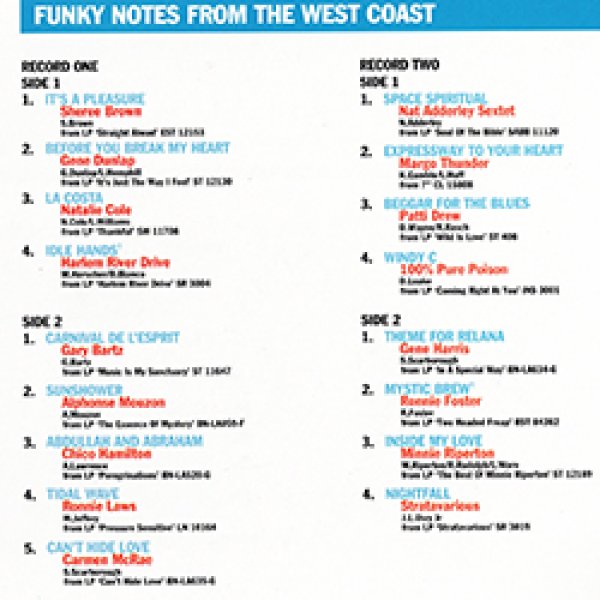 画像2: V.A / CAPITOL RARE FUNKY NOTES 第2弾 (2LP/全17曲) [◎中古レア盤◎激レア！少量生産2枚組！極上レアグルーヴ満載！] (2)