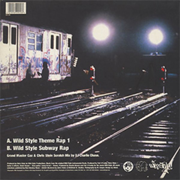 画像2: GRANDMASTER CAZ & CHRIS STEIN / WILD STYLE THEME RAP (全2曲) [◎中古レア盤◎お宝！飾りたいジャケ！映画サントラ！] (2)
