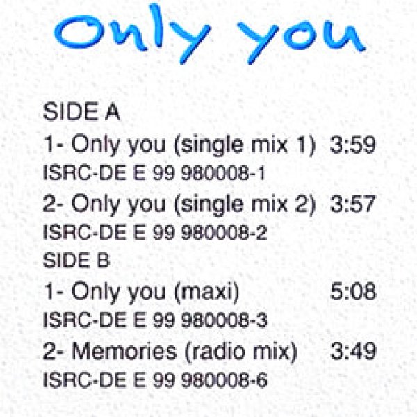 画像2: RAPPERS AGAINST RACISM / ONLY YOU (伊原盤/全2曲) [◎中古レア盤◎お宝！本物の原盤！「I'LL BE MISSING YOU」似！] (2)