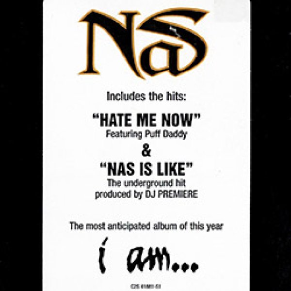 画像2: NAS / I AM... (2LP原盤/全16曲) [◎中古レア盤◎激レア！美品盤！マニア品！当時の2枚組プロモ！名盤3RD！] (2)