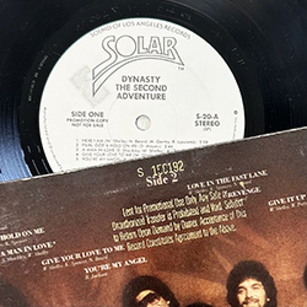 画像2: DYNASTY / HERE I AM (LP原盤/全10曲) [◎中古レア盤◎激レア！金印ジャケ！白ラベル非売品！] (2)