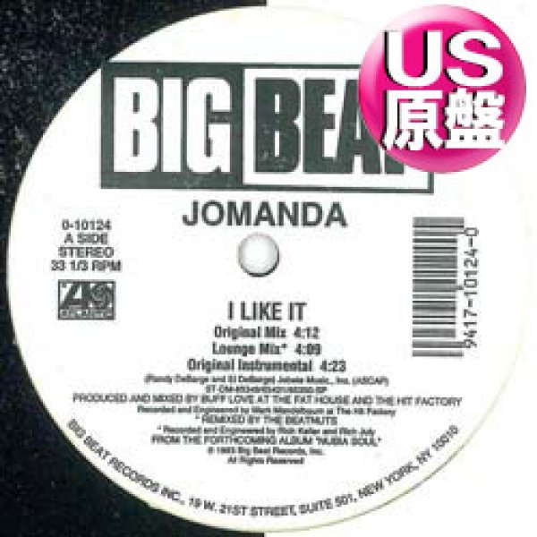画像1: JOMANDA / I LIKE IT (米原盤/6VER) [◎中古レア盤◎お宝！本物の原盤！90's R&B名曲！] (1)