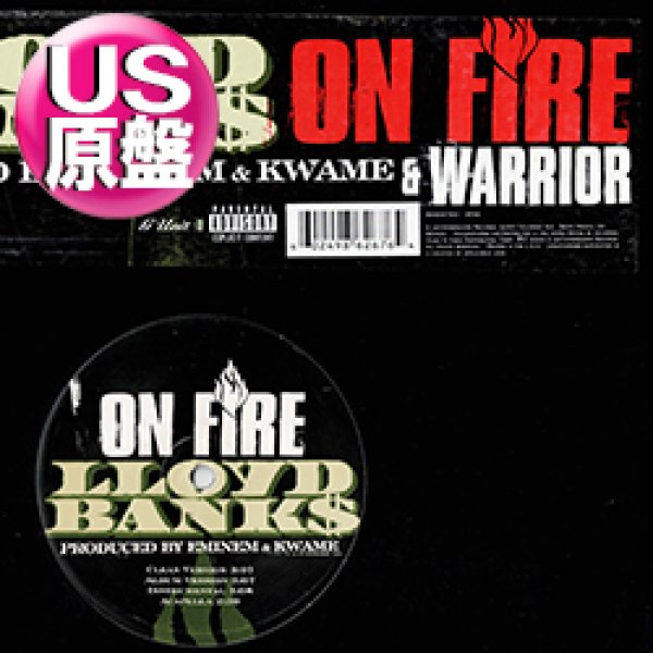 画像1: LLOYD BANKS / ON FIRE (米原盤/4VER) [◎中古レア盤◎お宝！コレは原盤！デビュー曲！] (1)