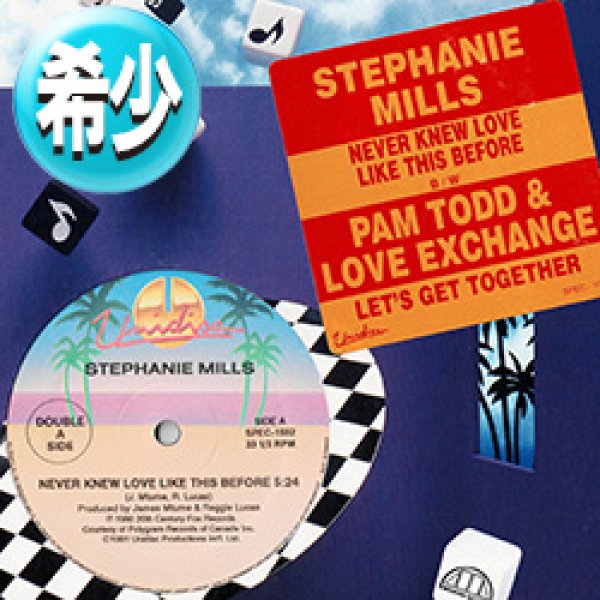 画像1: STEPHANIE MILLS & PAM TODD / NEVER KNEW LOVE LIKE THIS BEFORE (12"MIX/全2曲) [◎中古レア盤◎激レア！超少量生産！豪華2曲版！] (1)