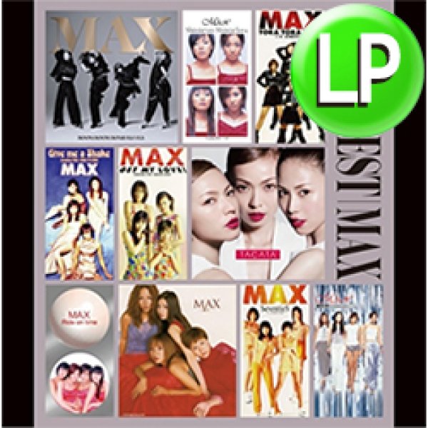画像1: MAX / VINYL BEST (LP/全10曲) [■LP■お宝直行！ベストアルバム！初期名曲から最新ヒットまで！] (1)