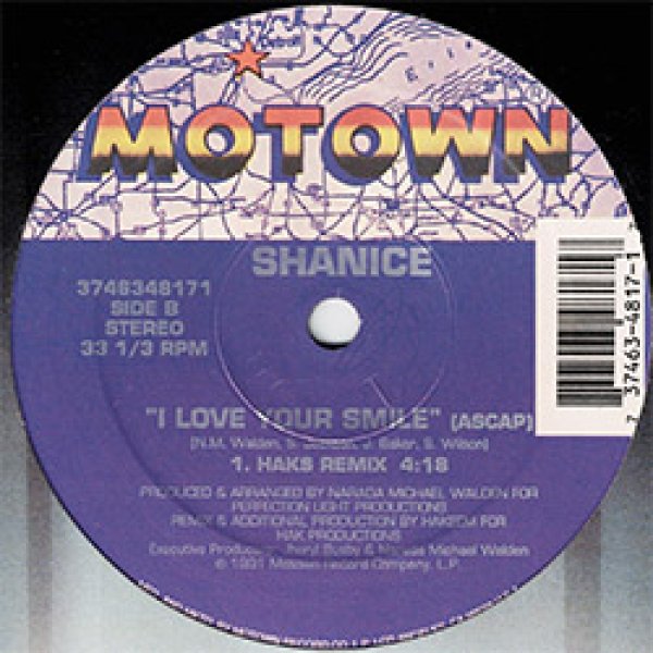 画像2: SHANICE / I LOVE YOUR SMILE (米原盤/REMIX) [◎中古レア盤◎お宝！シュリンク付美A級品！ステッカー付US原盤！REMIX版！] (2)