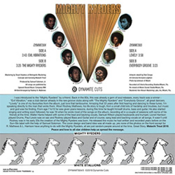 画像2: MIGHTY RYEDERS / EVIL VIBRATION (2枚組7インチ/全4曲) [■廃盤■奇跡の未開封！少量生産2枚組7インチ！] (2)