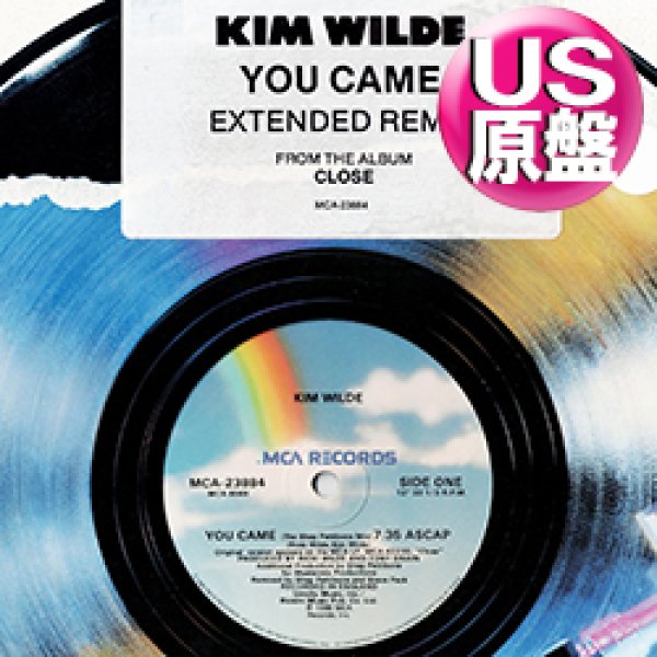 画像1: KIM WILDE / YOU CAME (米原盤/12"MIX) [◎中古レア盤◎お宝！ステッカー付原盤！SHEP.P MIX！] (1)