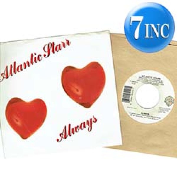 画像1: ATLANTIC STARR / ALWAYS (7インチMIX) [◎中古レア盤◎お宝！US版ジャケ！7"MIX！結婚式！] (1)