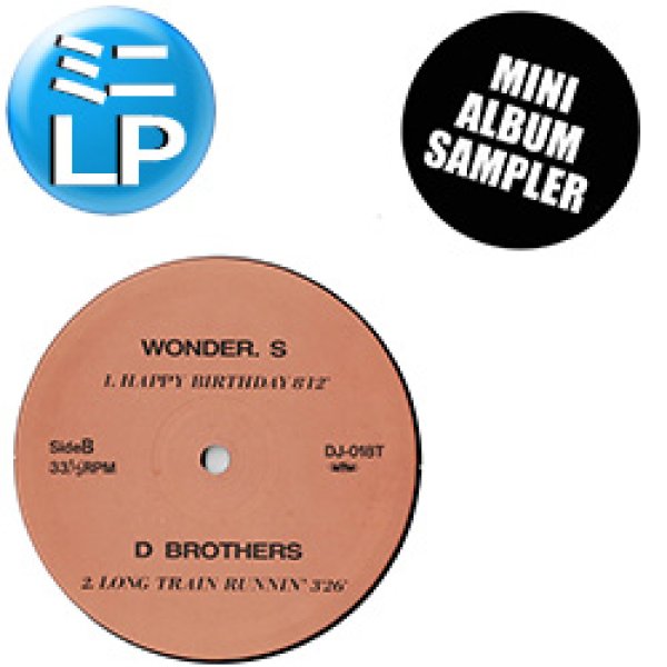 画像1: STEVIE WONDER & DOOBIE BROTHERS / HAPPY BIRTHDAY + 3曲 (ミニLP/全4曲) [◎中古レア盤◎お宝！超豪華4曲！マル秘MIX入り！] (1)