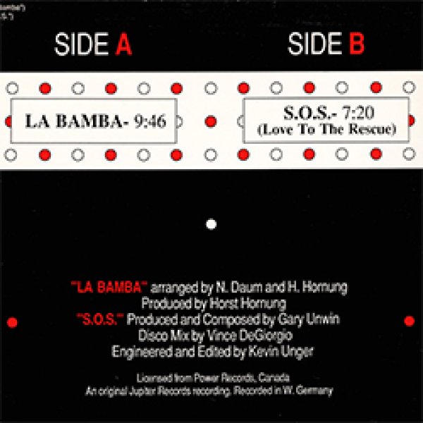 画像2: ANTONIA RODRIGUEZ / ラ・バンバ (カナダ原盤/12"MIX) [◎中古レア盤◎お宝！初回ジャケ付！女性ディスコカバー！] (2)