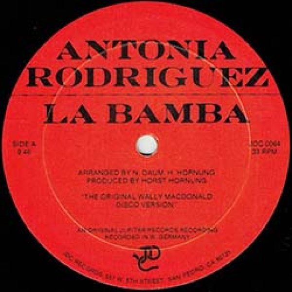画像3: ANTONIA RODRIGUEZ / ラ・バンバ (カナダ原盤/12"MIX) [◎中古レア盤◎お宝！初回ジャケ付！女性ディスコカバー！] (3)