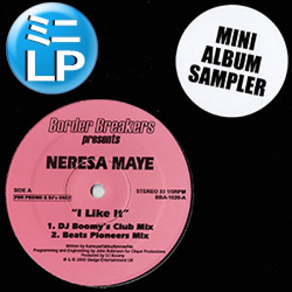 画像1: NERESA MAYE / I LIKE IT + 2曲 (ミニLP/全3曲) [◎中古レア盤◎お宝！日本企画！好内容！隠れ人気R&B選曲！] (1)