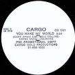 画像2: CARGO / YOU MAKE MY WORLD (UKプロモ/12"MIX) [◎中古レア盤◎お宝！初回スタンプ原盤！お洒落JAZZ FUNK傑作！SAX版入り！] (2)