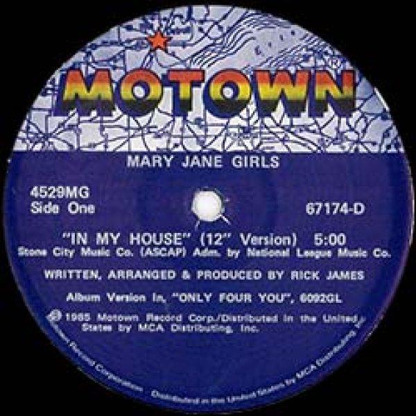 画像2: MARY JANE GIRLS / IN MY HOUSE (米原盤/12"MIX) [◎中古レア盤◎お宝！本物のUS原盤！80's名曲！インスト入り！] (2)