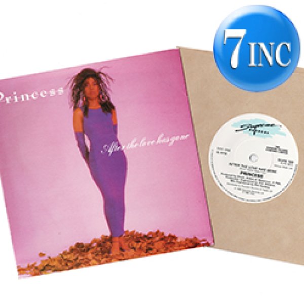 画像1: PRINCESS / AFTER THE LOVE HAS GONE (7インチ) [◎中古レア盤◎お宝！美A級品！英国版7インチ！80's 哀愁アーバン！] (1)