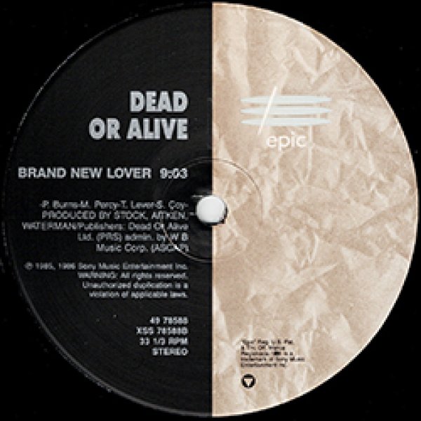 画像2: DEAD OR ALIVE / YOU SPIN ME ROUND & BRAND NEW LOVER (12"MIX/全2曲) [◎中古レア盤◎お宝！高音質版！豪華2曲！] (2)