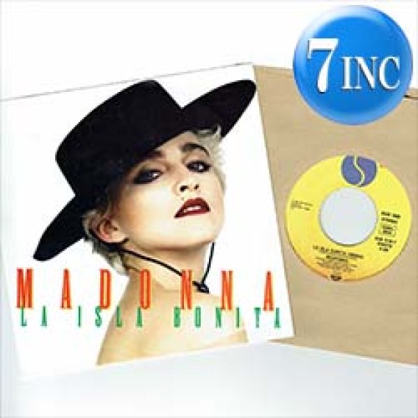 画像1: MADONNA / LA ISLA BONITA (REMIX/7インチ) [◎中古レア盤◎お宝！別内容REMIX！ドイツ版ジャケ7"！] (1)