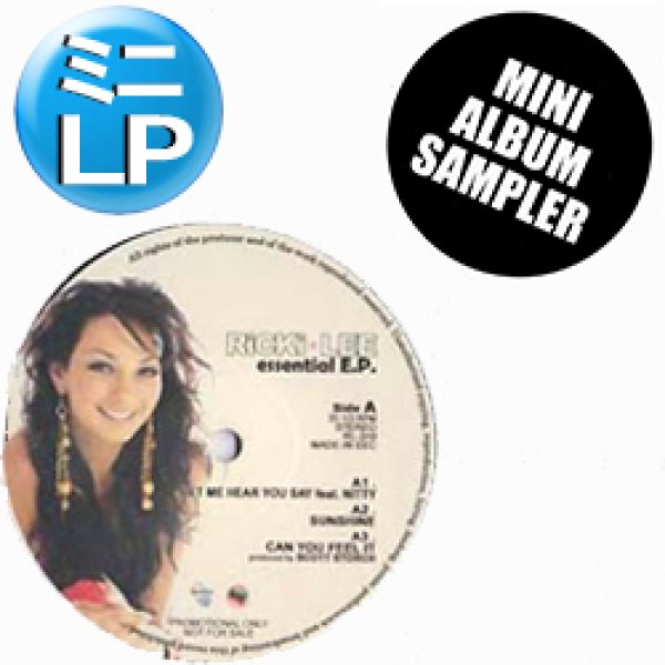 画像1: RICKI LEE / ベスト集 (ミニLP/全5曲) [■廃盤■お宝！なんと新品！少量生産！日本企画のみ！] (1)
