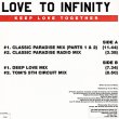 画像2: LOVE TO INFINITY / KEEP LOVE TOGETHER (英原盤/4VER) [◎中古レア盤◎お宝！本物の初回原盤！フロア圧巻！] (2)