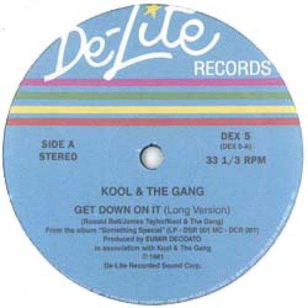 画像2: KOOL & THE GANG / SUMMER MADNESS & GET DOWN ON IT (全2曲) [■廃盤■お宝！極少量生産！1面使用版！豪華2曲！] (2)