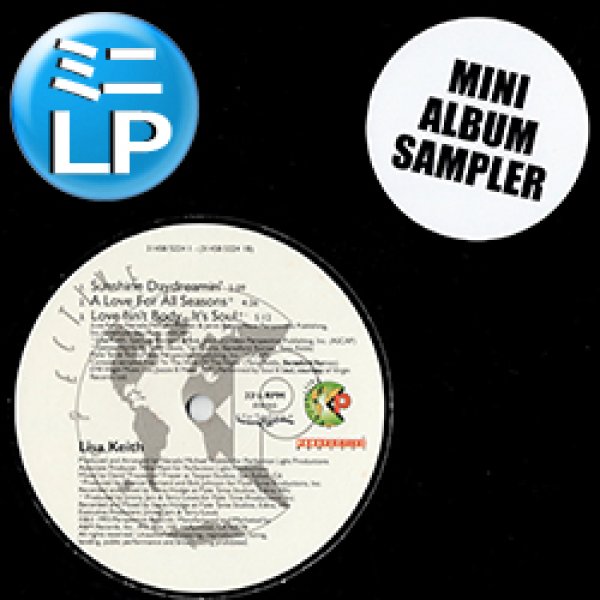 画像1: LISA KEITH / アルバムサンプラー (ミニLP/全4曲) [■廃盤■お宝！超少量生産！日本版のみ！ベスト内容！] (1)