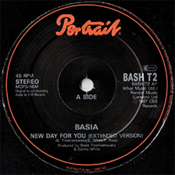 画像2: BASIA / NEW DAY FOR YOU (英原盤/12"MIX) [◎中古レア盤◎お宝！本物の原盤！哀愁ロングMIX！CM曲！] (2)