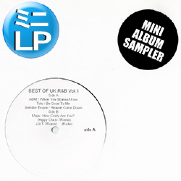 画像1: V.A / ベスト・オブ UK R&B (ミニLP/全4曲) [■廃盤■お宝！少量生産！JENNIFER BROWN「HEAVEN COME DOWN」入り！] (1)