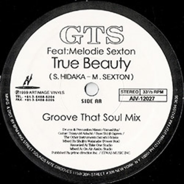 画像2: GTS / TRUE BEAUTY (原盤/REMIX) [◎中古レア盤◎お宝！本物の原盤！お洒落ハウス！インコグニート系！] (2)