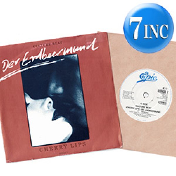 画像1: CULTURE BEAT / CHERRY LIPS (7インチ) [◎中古レア盤◎お宝！英国版ジャケ7"！極上イビザ・アンセム！] (1)