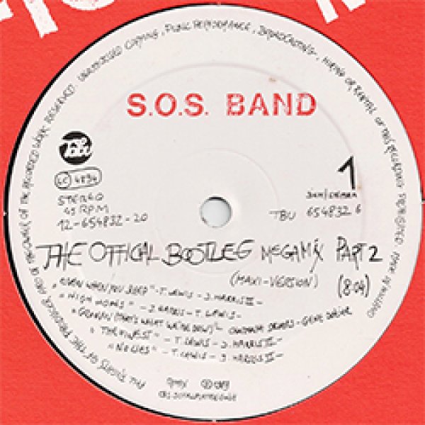 画像2: THE S.O.S. BAND / メガMIXパート2 & GROOVIN' (和蘭原盤/12"MIX) [◎中古レア盤◎お宝！希少音源！DJ即戦力！] (2)